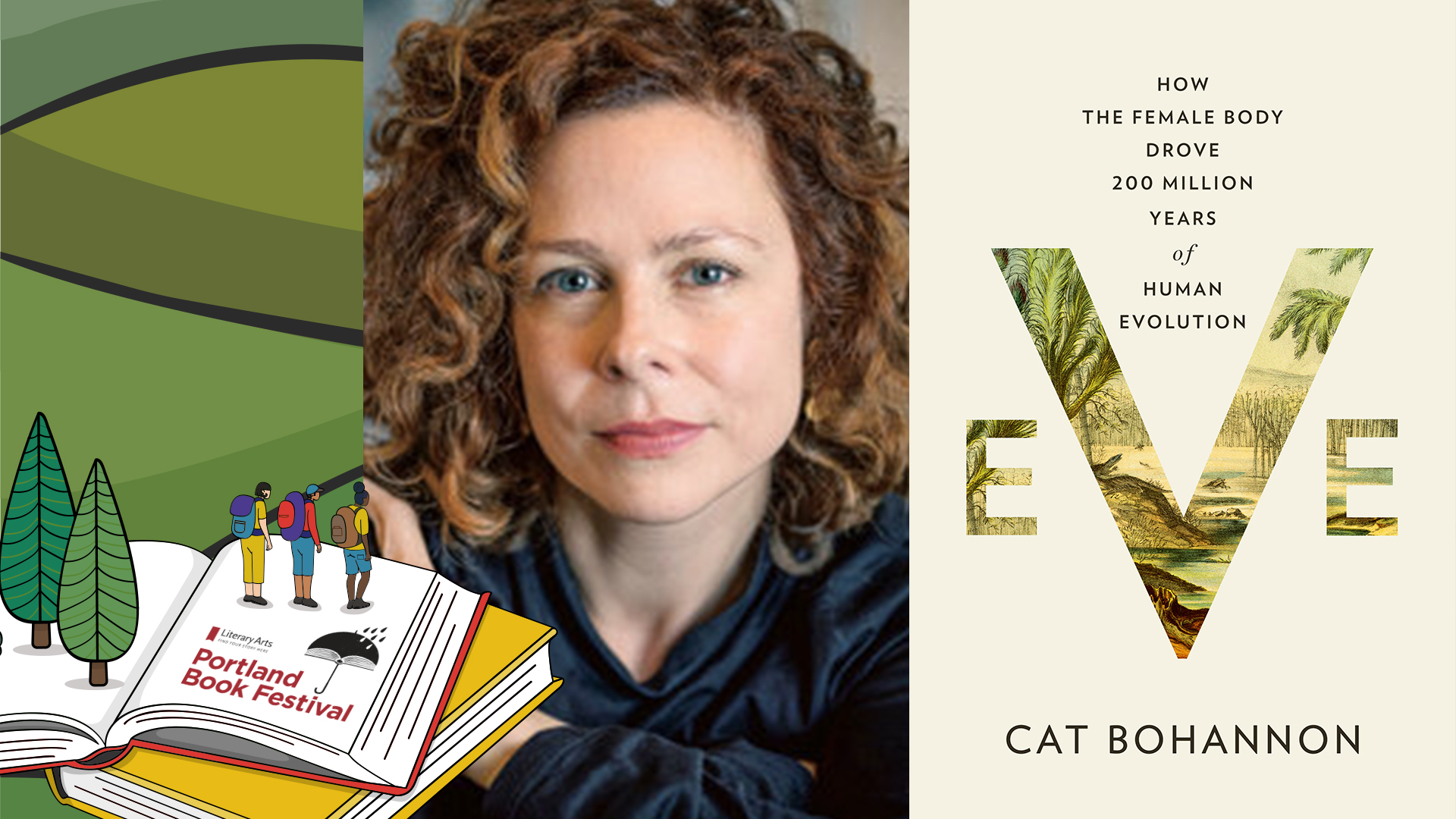 Eve and Evolution: Cat Bohannon – PDX Book Fest